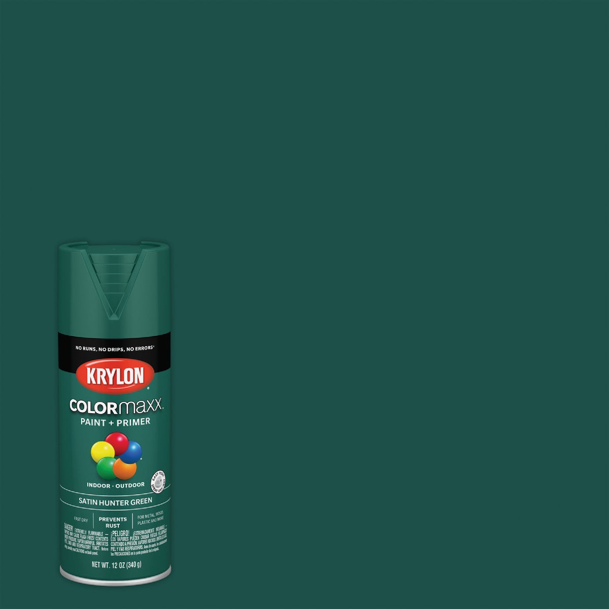 GLS HNTR GRN SPRAY PAINT - 52001 by Krylon/consumer Div