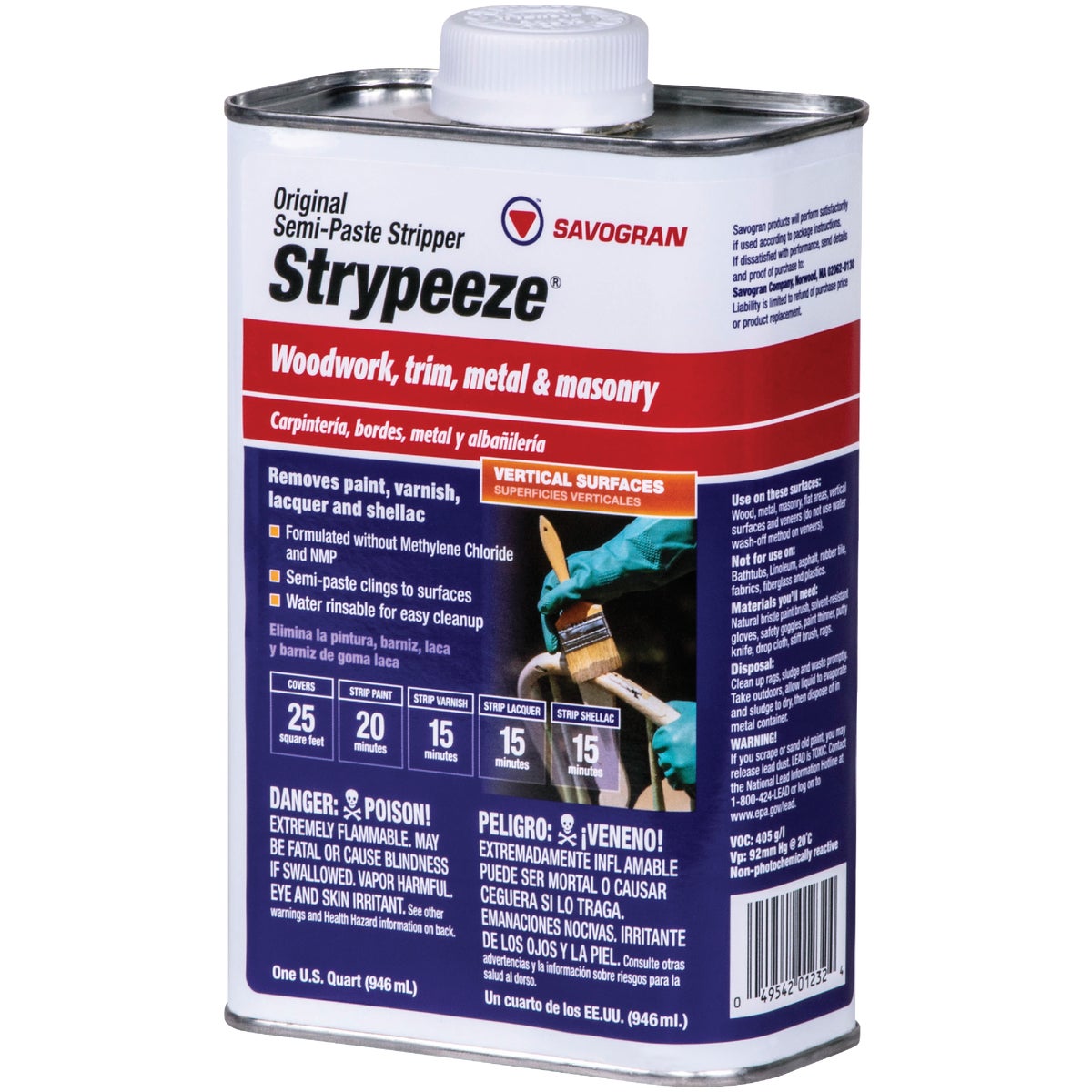 Savogran QT STRYPEEZE REMOVER 1102