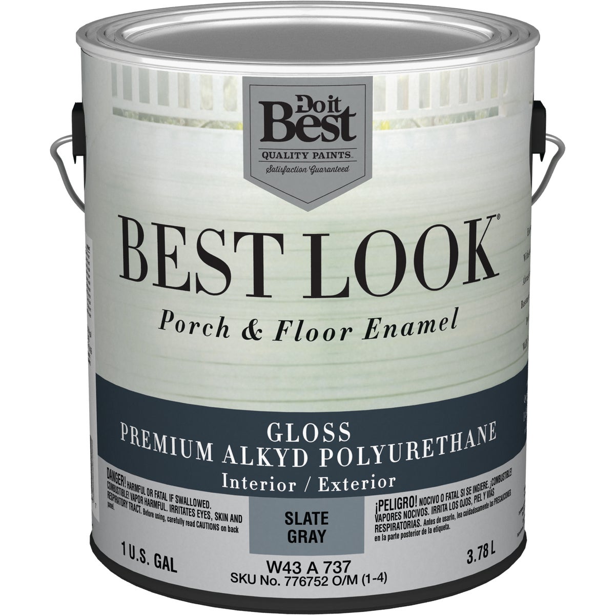 SL GRAY POLY FLOOR PAINT - W43A00737-16 by Do it Best
