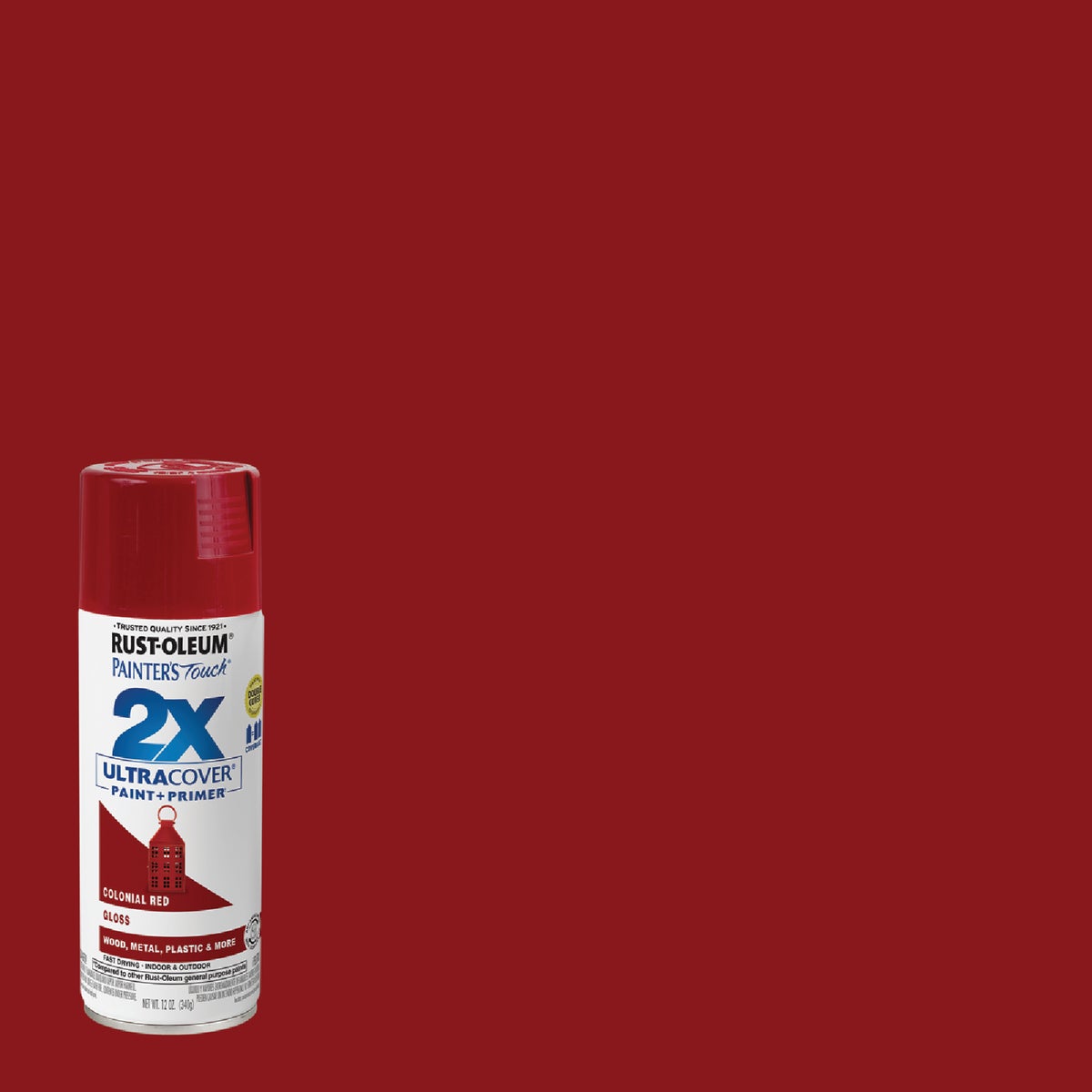 COLONIAL RED SPRAY PAINT - 249116 by Rustoleum