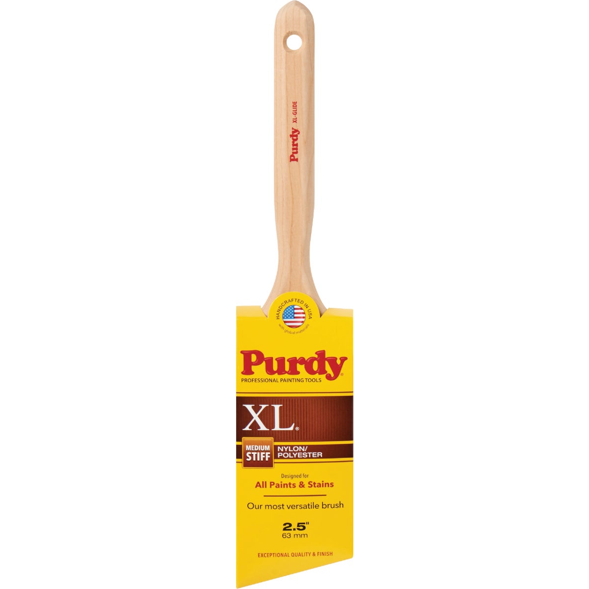 2.5"XL-GLIDE ANGLE BRUSH - 144152325 by Purdy Bestt Liebco