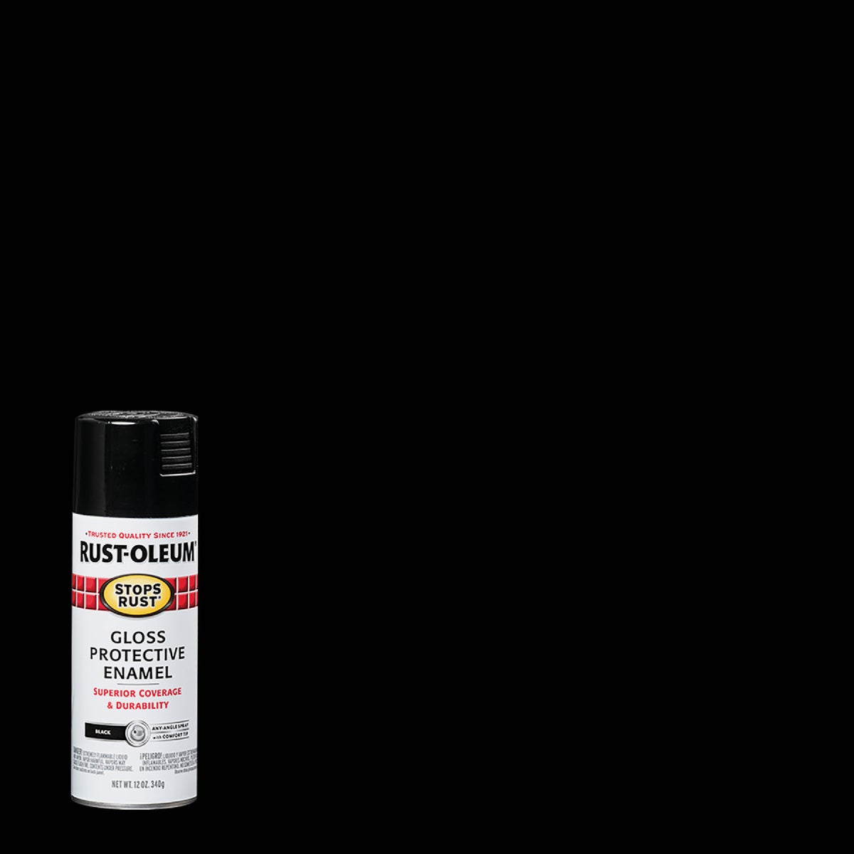 BLACK SPRAY PAINT - 7779-830 by Rustoleum