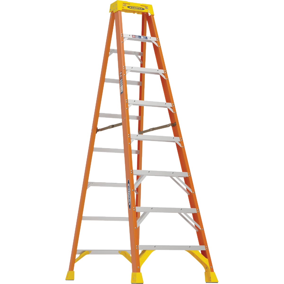 T-1A 8' FBGL STEPLADDER - 6208 by Werner Co