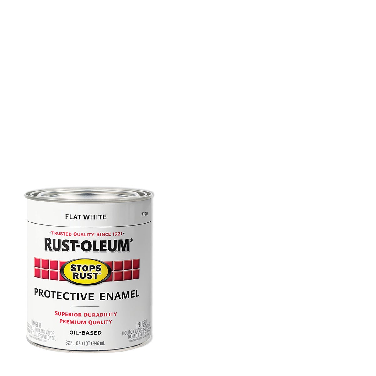 FLAT WHITE ENAMEL - 7790-502 by Rustoleum