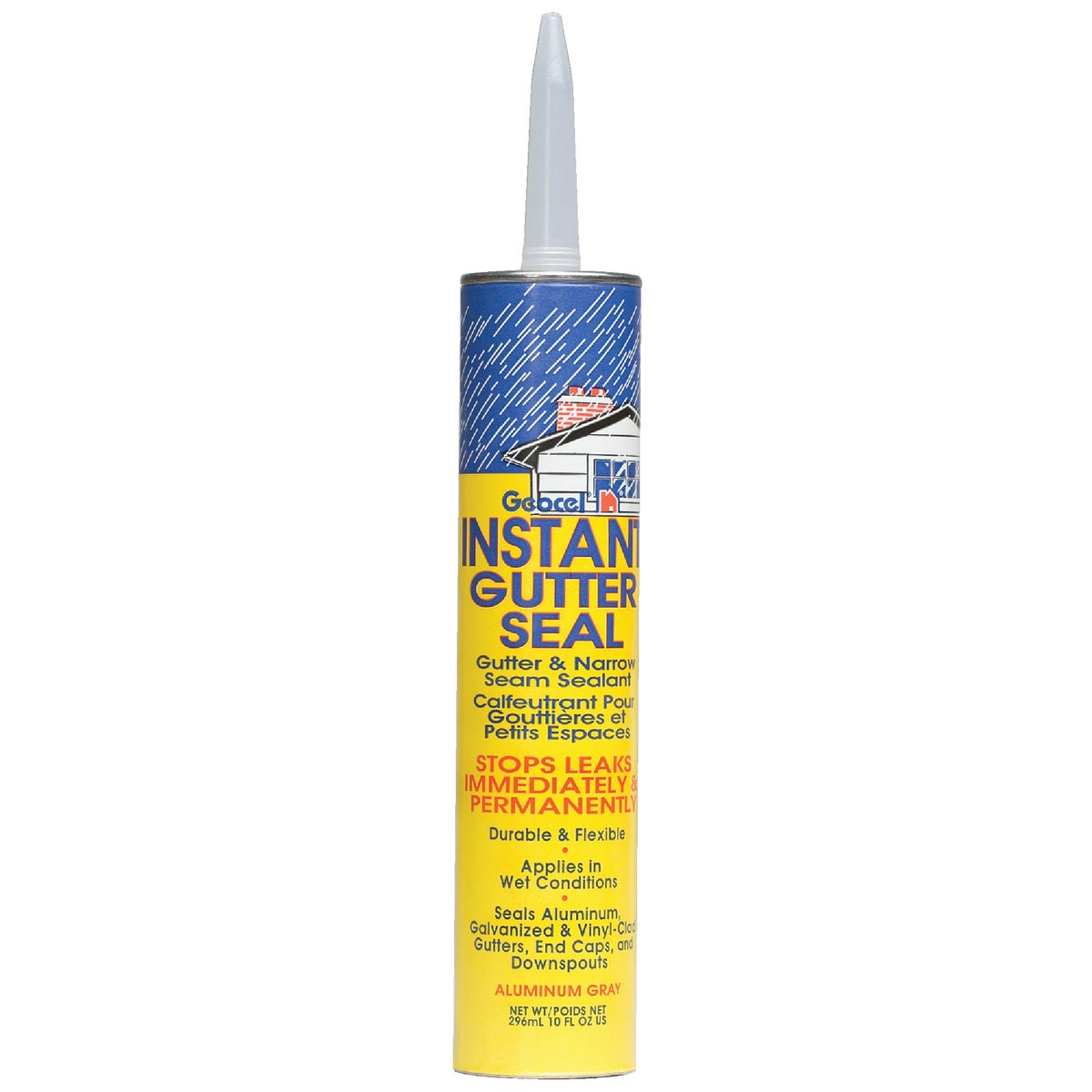 10OZ GRAY GUTTER SEALANT - GC29102 by Geocel Llc