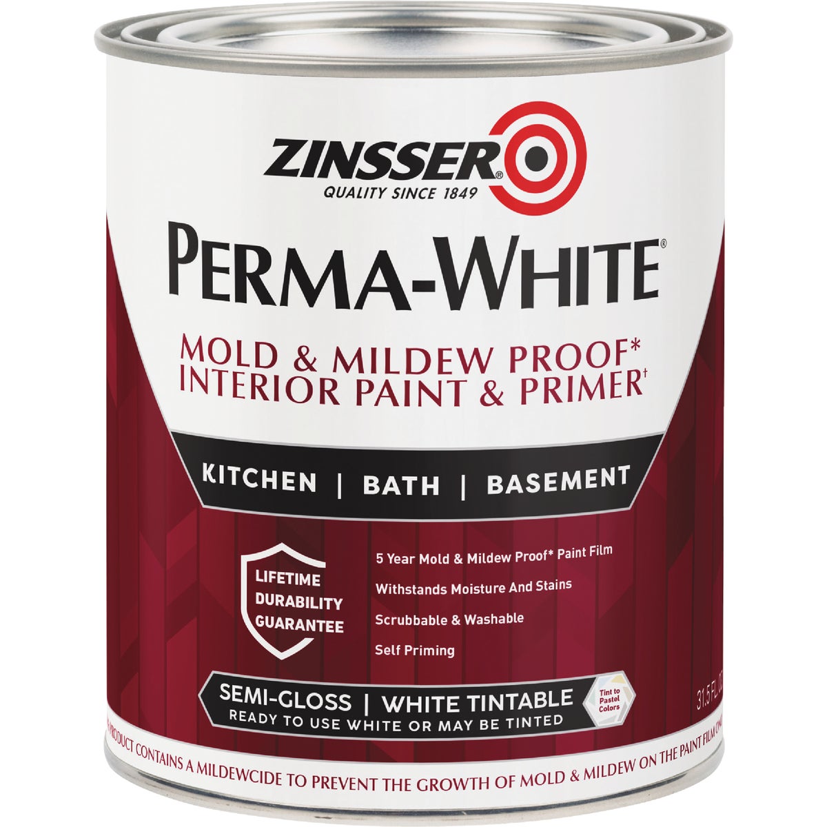 INT S/G WHT MILDEW PAINT - 2754 by Rustoleum