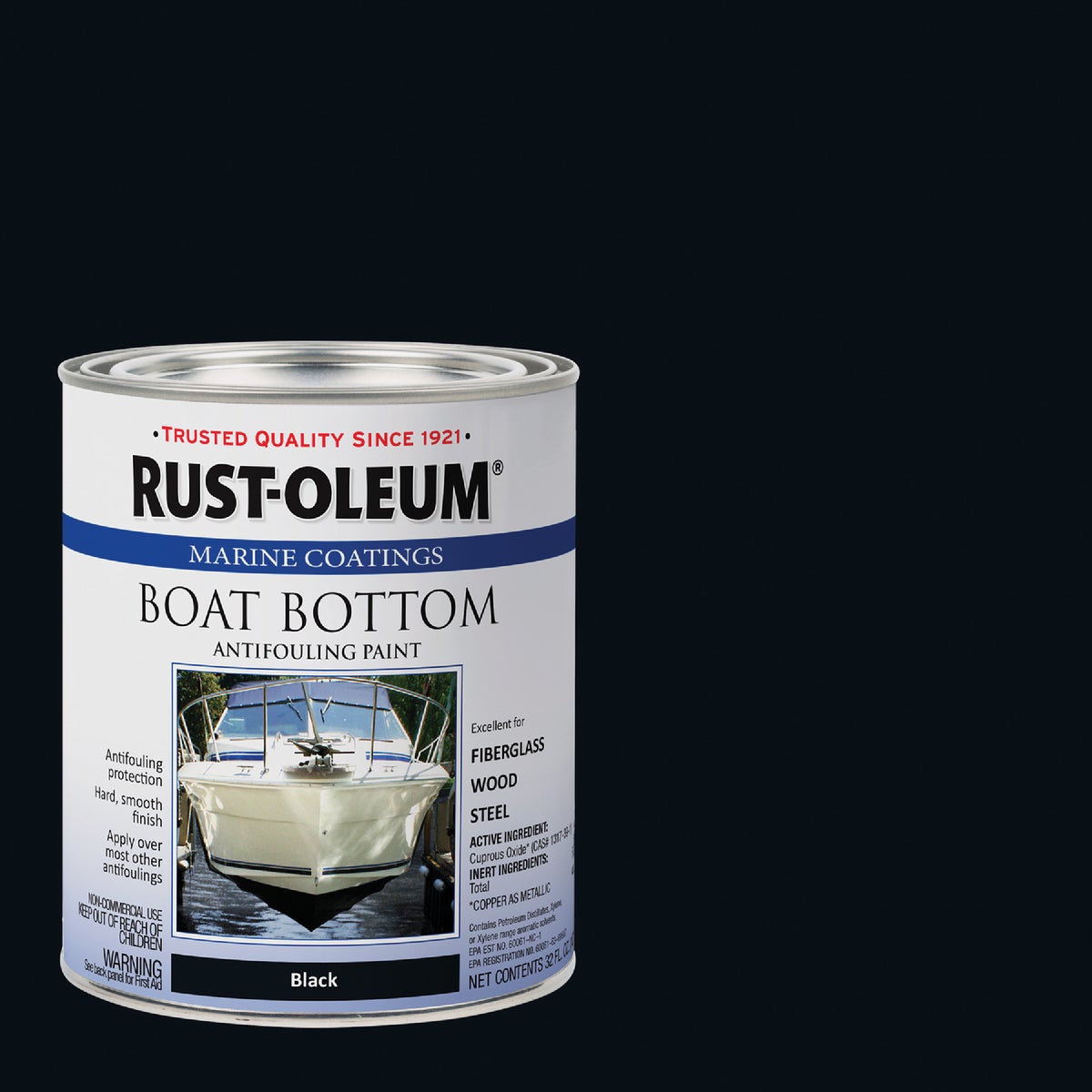 BLK MARINE BOTTOM PAINT - 207012 by Rustoleum
