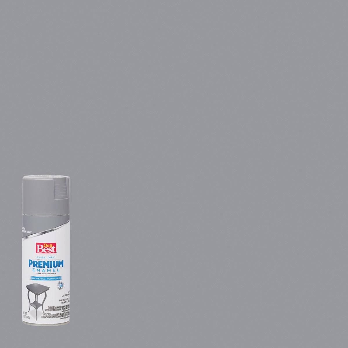 MEDIUM GRAY SPRAY PAINT - 2008 by Rustoleum