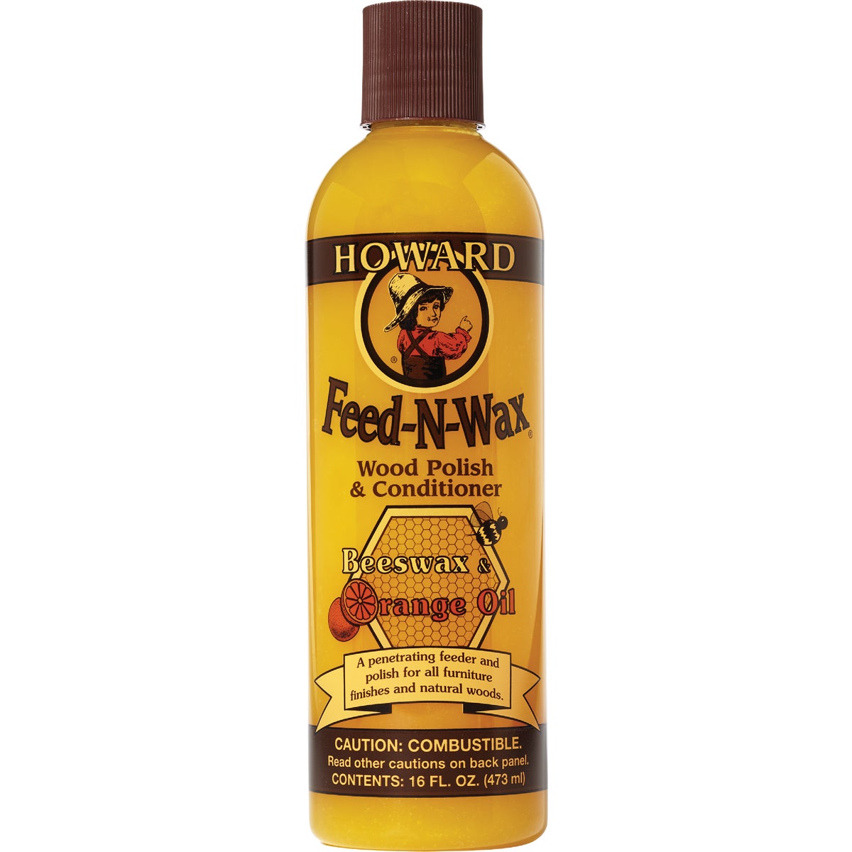 16OZ FEED-N-WAX - FW0016 by Howard Products