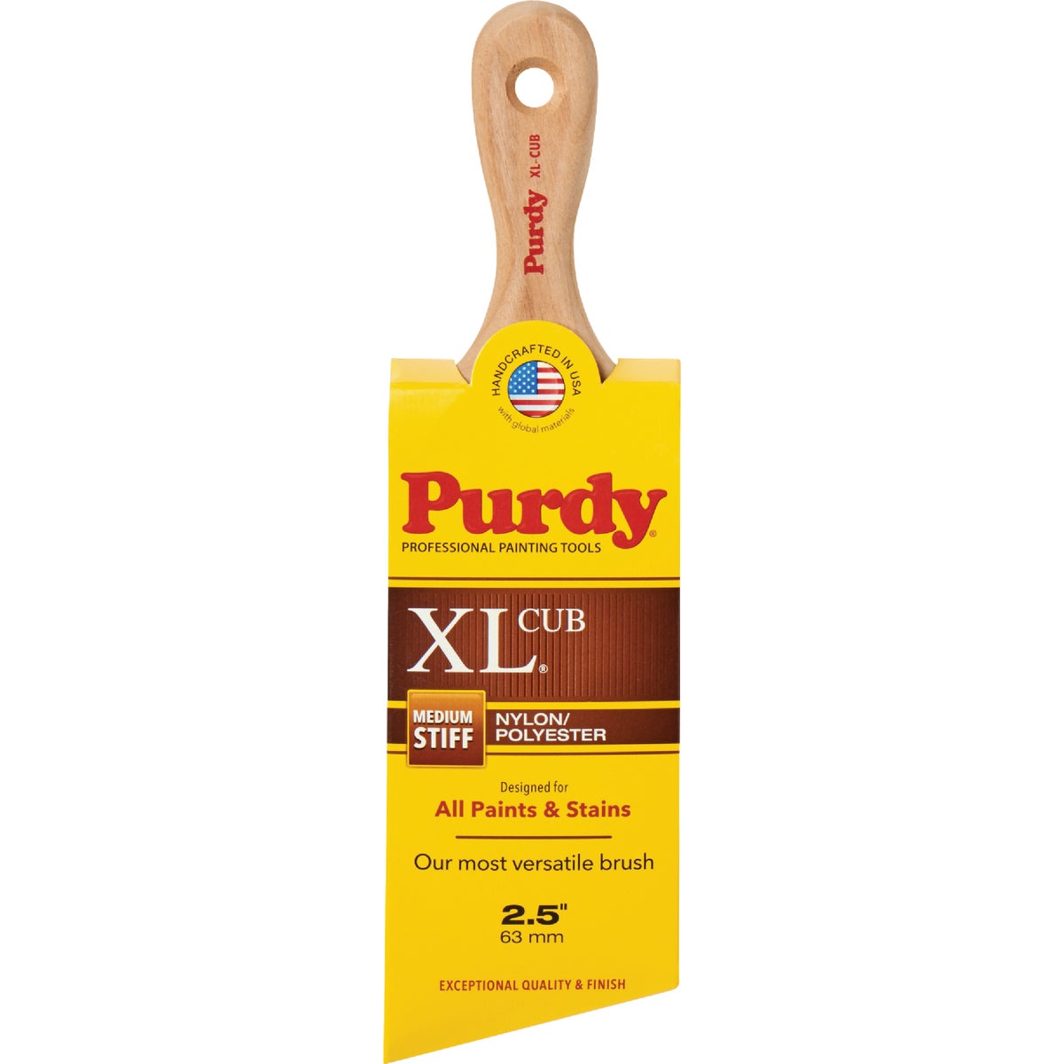 2.5" XL CUB POLY BRUSH - 144153325 by Purdy Bestt Liebco