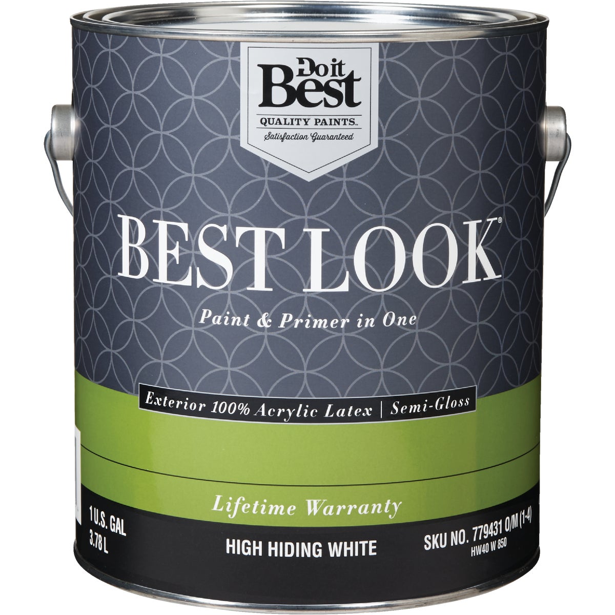 EXT S/G H HIDE WHT PAINT - HW40W0850-16 by Do it Best