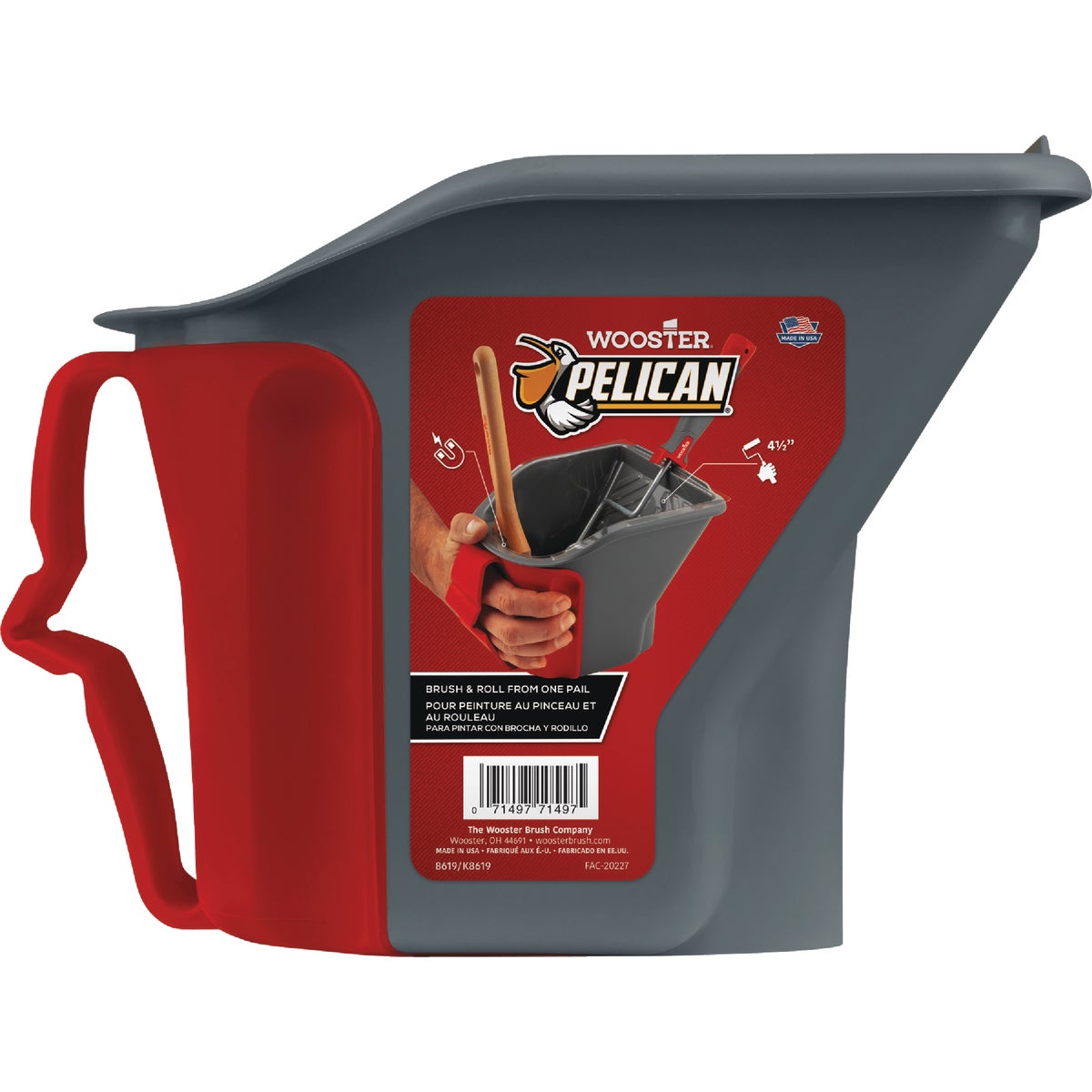 Wooster Brush PELICAN PAINT PAIL 8619
