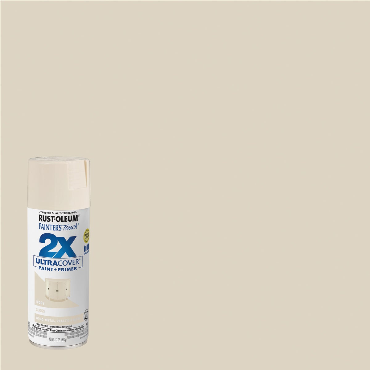 IVORY SPRAY PAINT - 249110 by Rustoleum