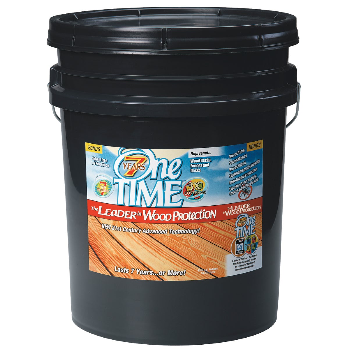 5G NATURAL WOOD SEALER - 00600 by Bond Distributing
