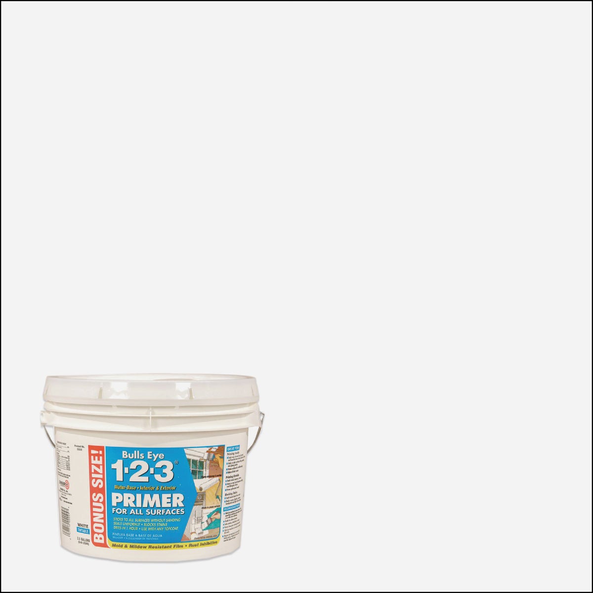 2.5GAL 123 STNBLK PRIMER - 02025 by Rustoleum