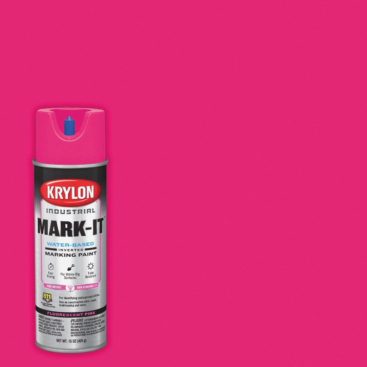 FLUOR PINK MARKING PAINT - K07323000 by Krylon/consumer Div