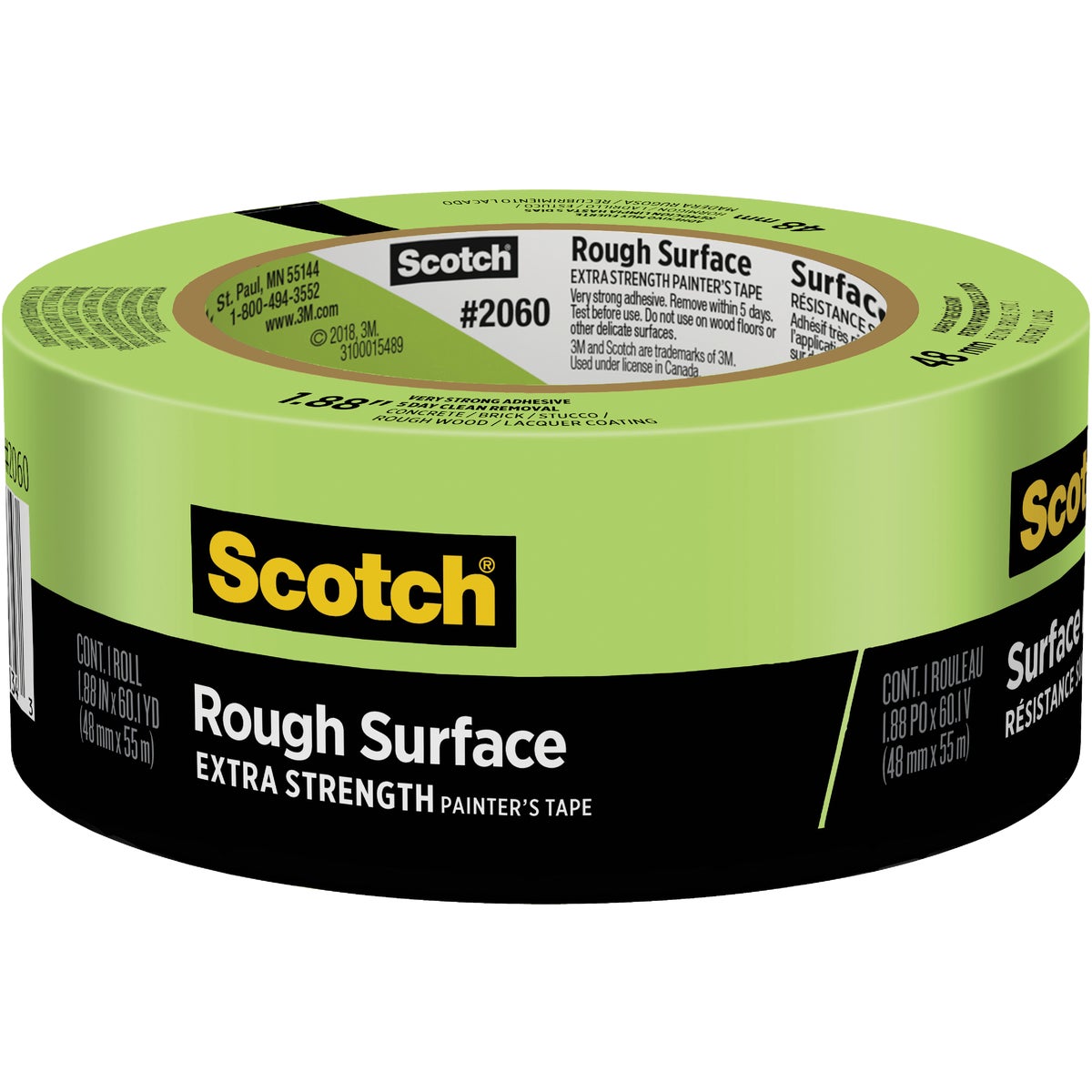2" GREEN PAINTERS TAPE - 2060-2A by 3m Co