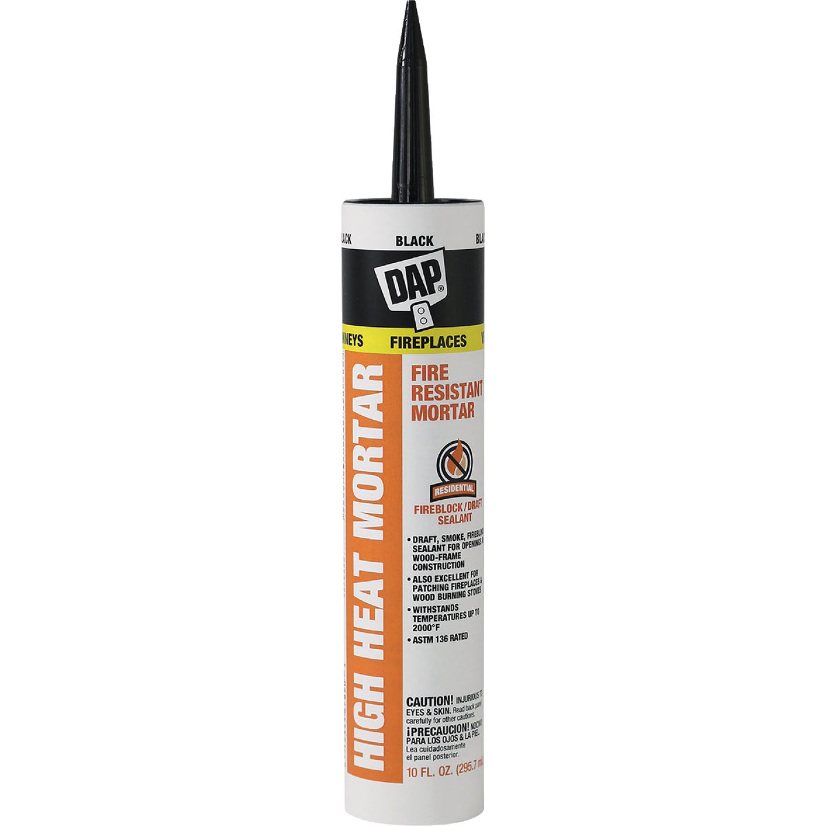 BLACK HIGH HEAT MORTAR - 18854 by Dap Inc