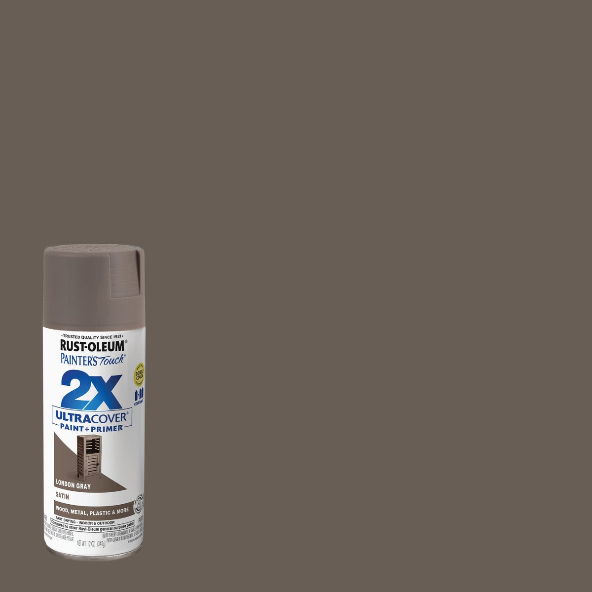 SAT LNDN GRY SPRAY PAINT - 249857 by Rustoleum