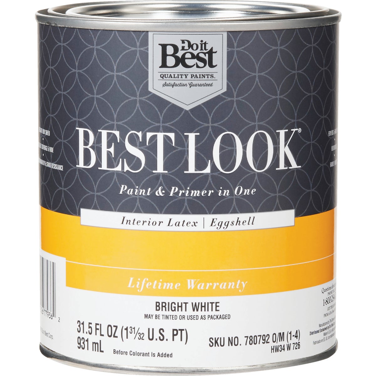 INT EGG BRIGHT WHT PAINT - HW34W0726-14 by Do it Best