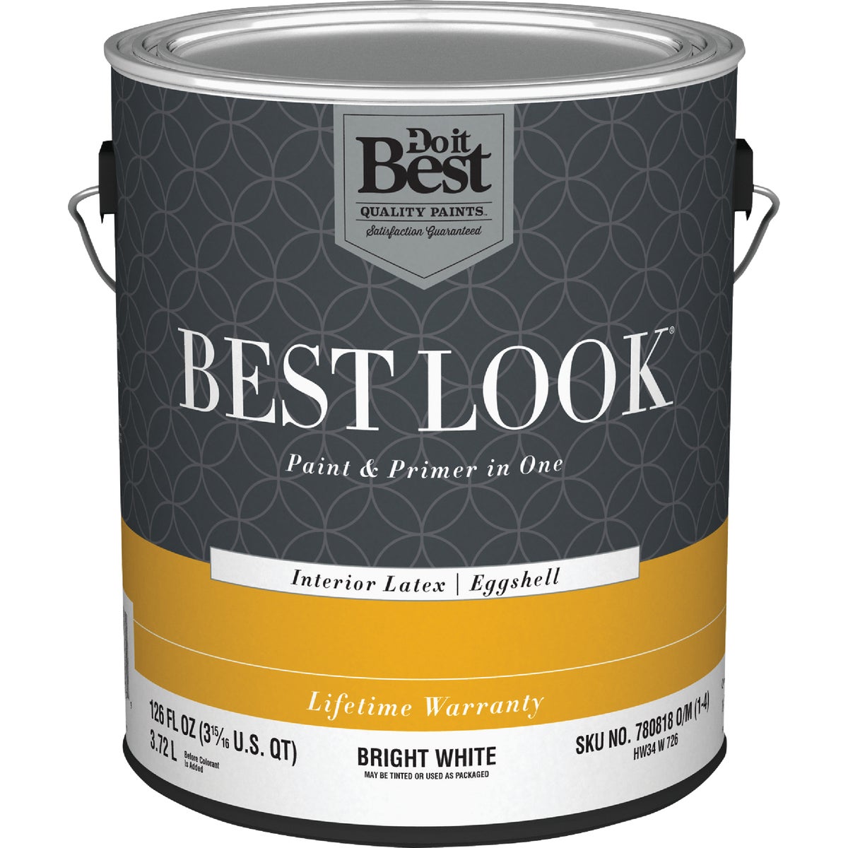 INT EGG BRIGHT WHT PAINT - HW34W0726-16 by Do it Best