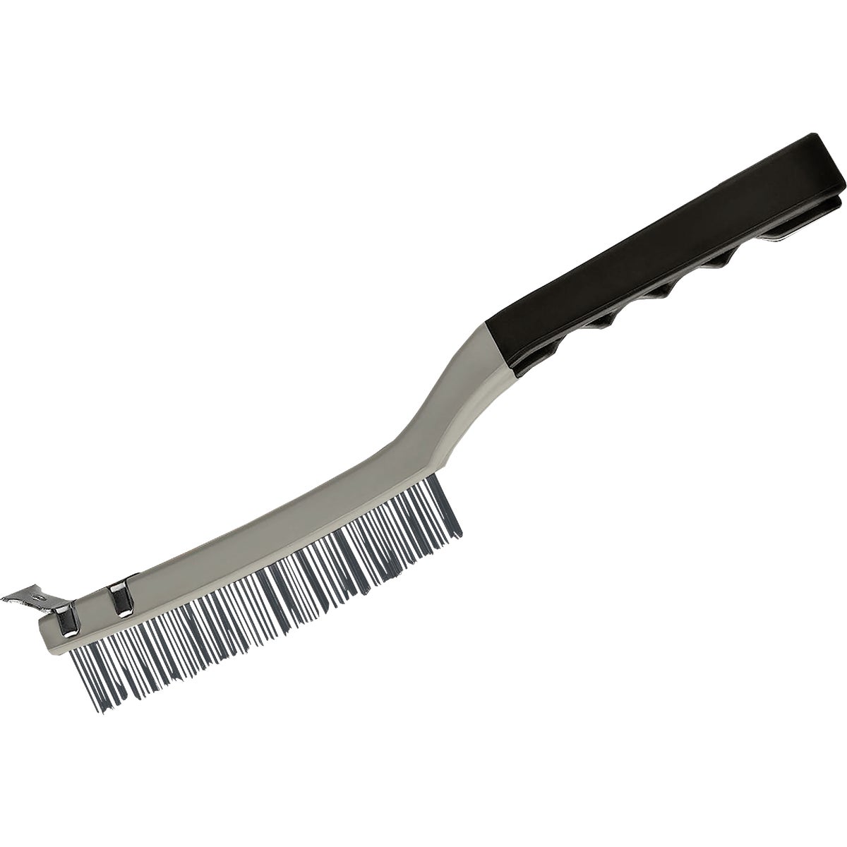 SS WIRE BRUSH W/SCRAPER - 46810 by Hyde Mfg Co
