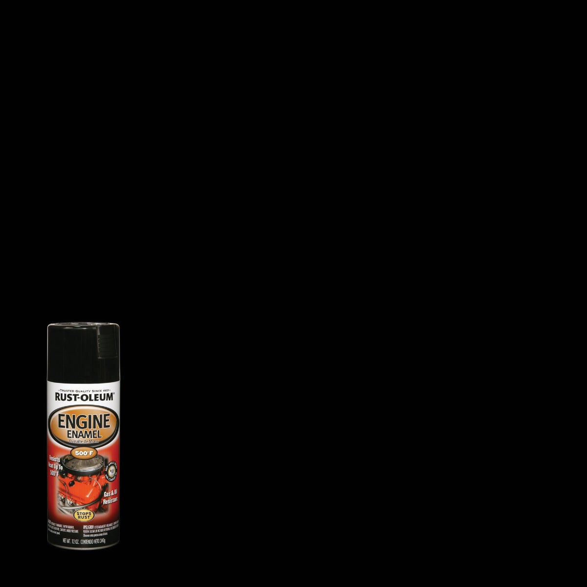 BLACK ENGINE ENAMEL - 248932 by Rustoleum