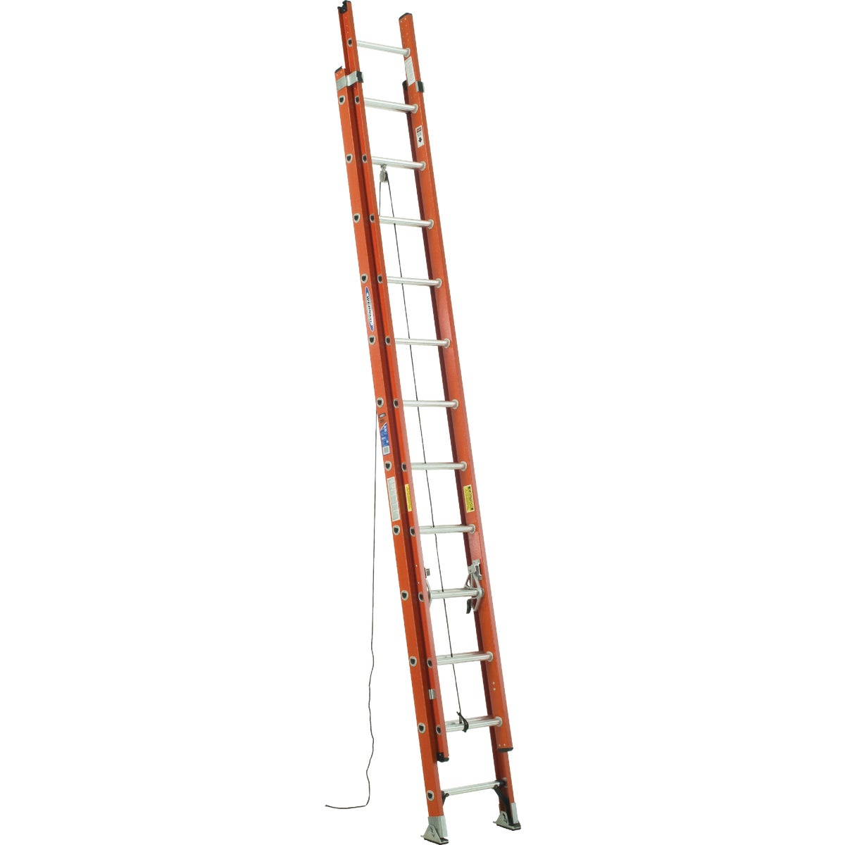 T-1A 24' FBGL EXT LADDER - D6224-2 by Werner Ladder
