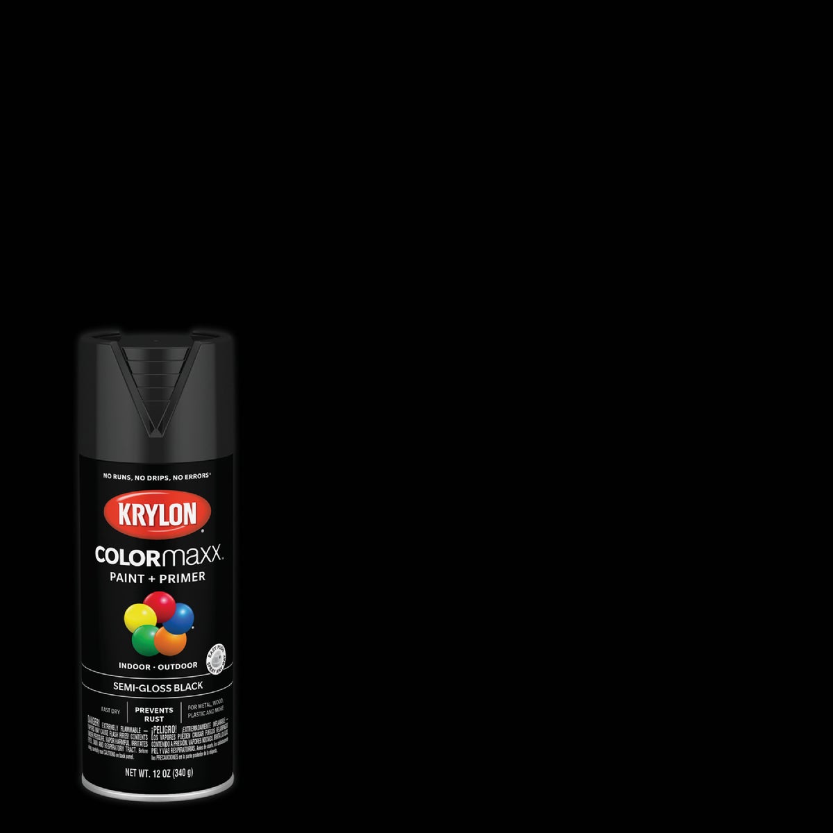 S/G BLACK SPRAY PAINT - 51603 by Krylon/consumer Div