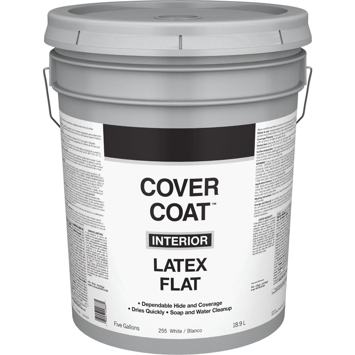 INT FLAT WHITE PAINT - 044.0000255.008 by Valspar Corp