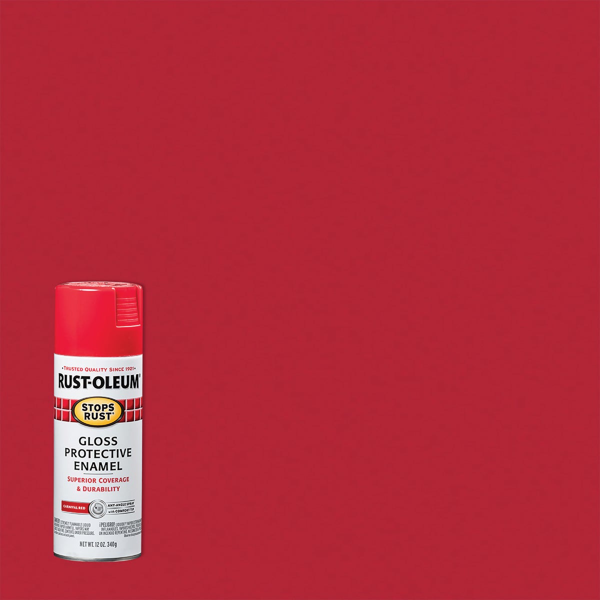 CARNIVAL RED SPRAY PAINT - 7763-830 by Rustoleum