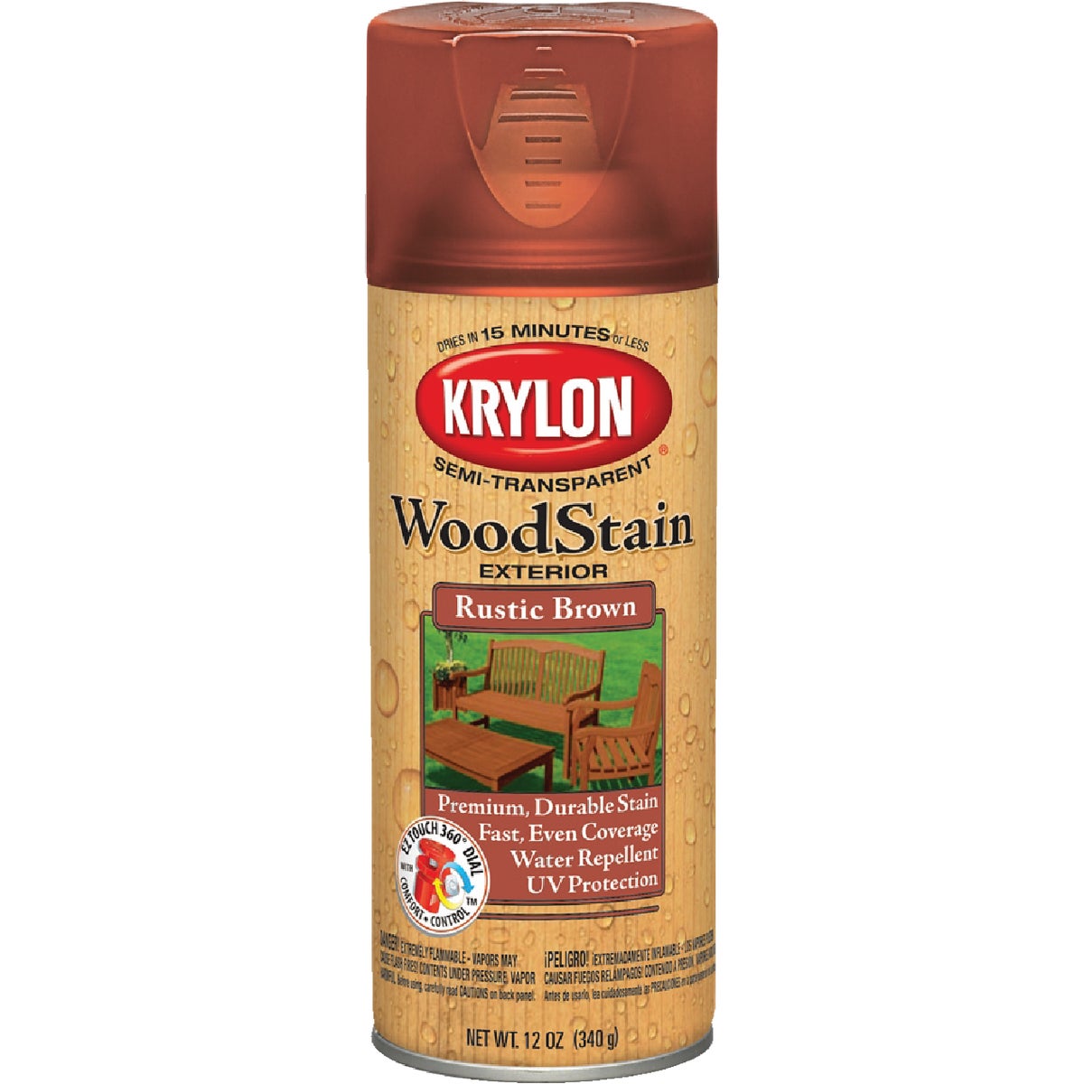 S/T RUST BRN SPRAY STAIN - 3603 by Krylon/consumer Div