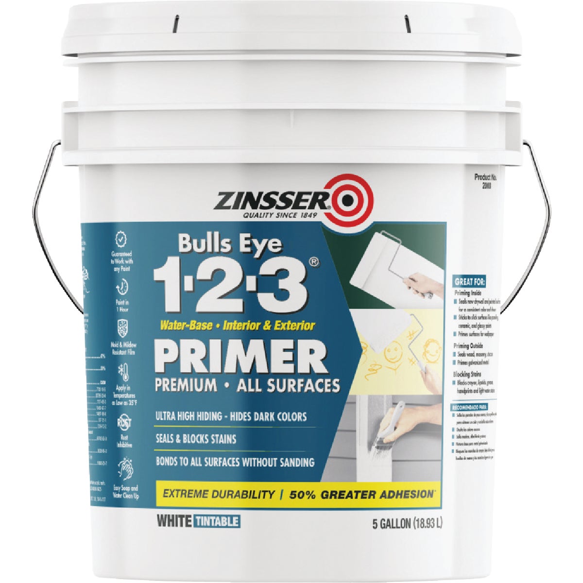 1-2-3 LTX STNBLK PRIMER - Z2000 by Rustoleum
