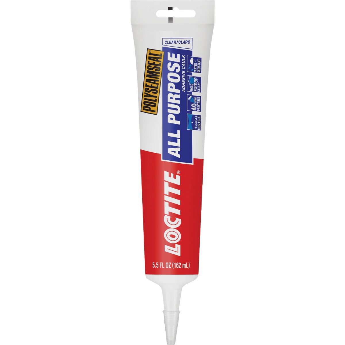 5.5OZ WHT ALL-PURP CAULK - 1723243 by Henkel Corporation