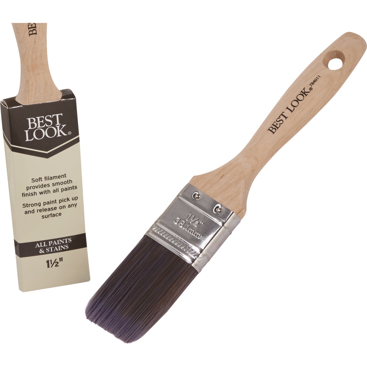 1.5" FLAT OC POLY BRUSH - 1769582 by Shur Line