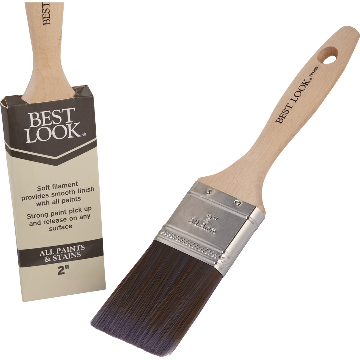 2" FLAT OC POLY BRUSH - 1769583 by Shur Line