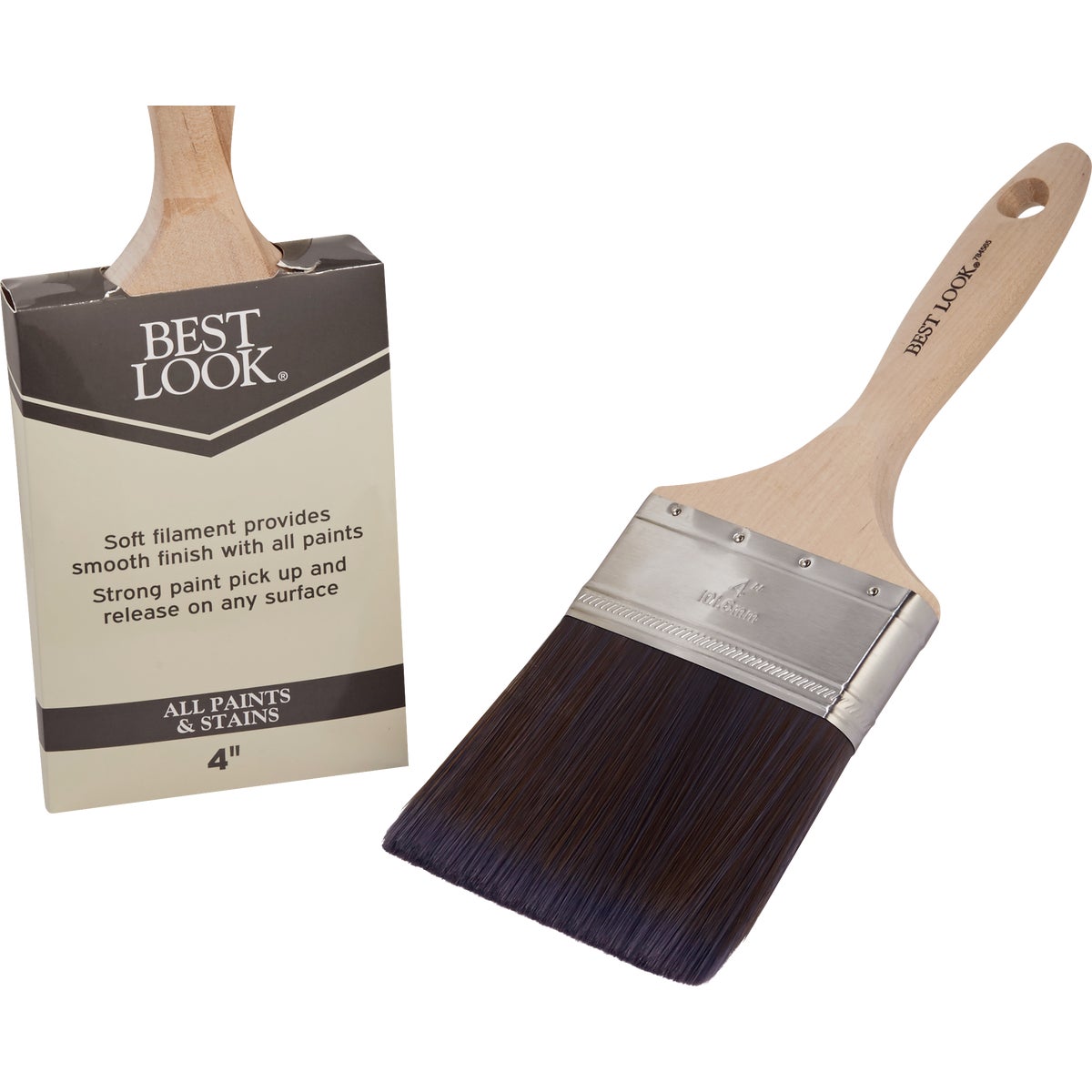 4" FLAT OC POLY BRUSH - 1769586 by Shur Line