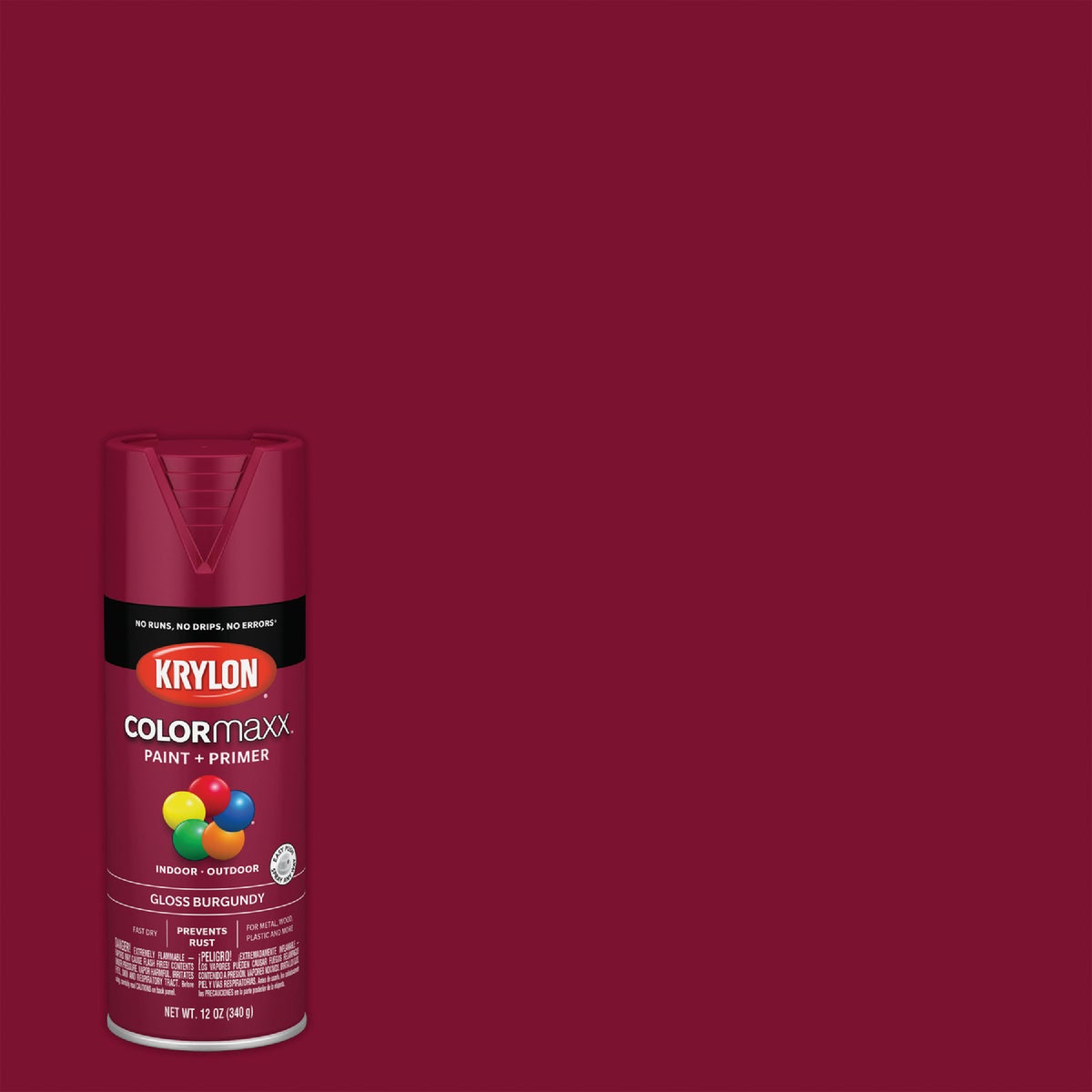 GLS BURGUNDY SPRAY PAINT - 52118 by Krylon/consumer Div