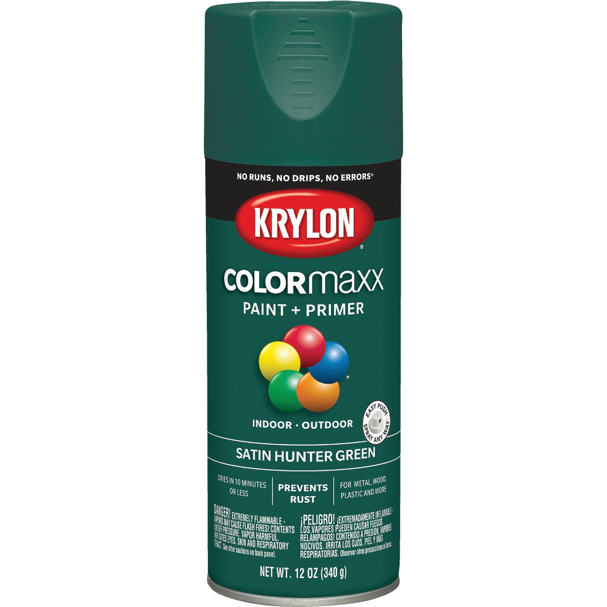 SAT HNTR GRN SPRAY PAINT - 53502 by Krylon/consumer Div