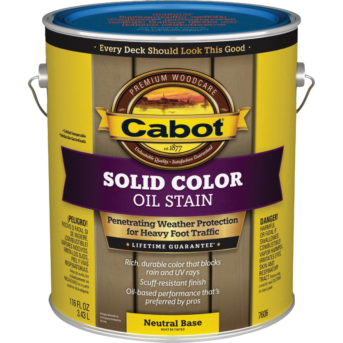 NEUT BS SOLID DECK STAIN - 140.0007606.007 by Valspar Corp