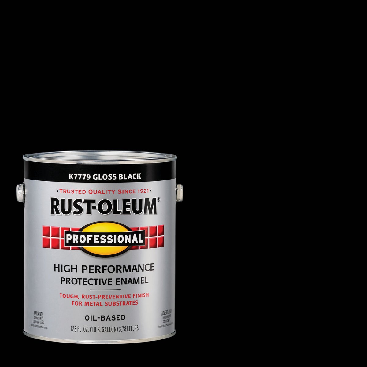 VOC BLACK PRO ENAMEL - K7779 by Rustoleum