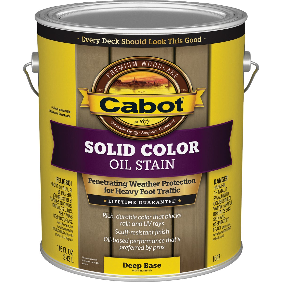DEEP BS SOLID DECK STAIN - 140.0001607.007 by Valspar Corp