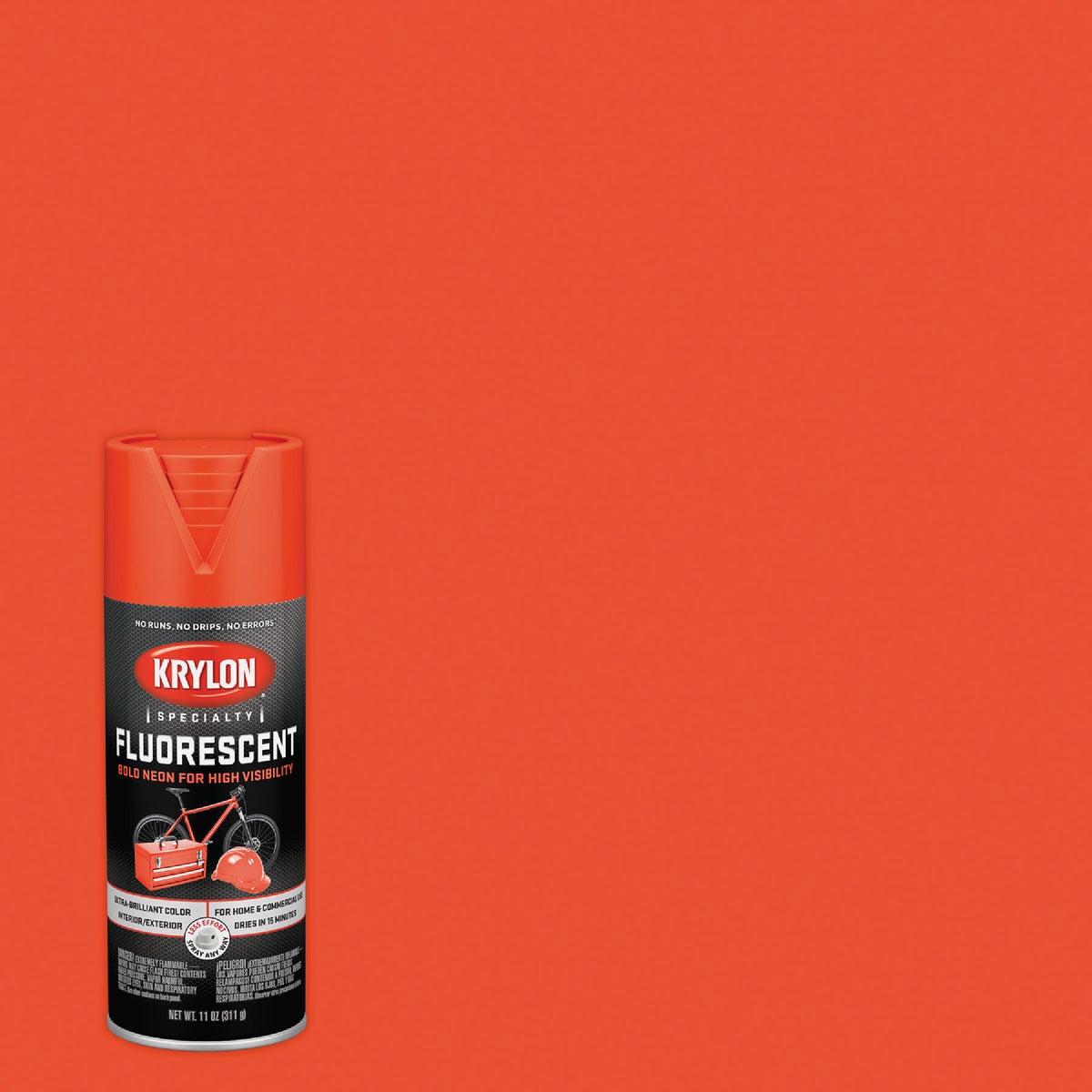 RED/ORANGE SPRAY PAINT - 3101 by Krylon/consumer Div