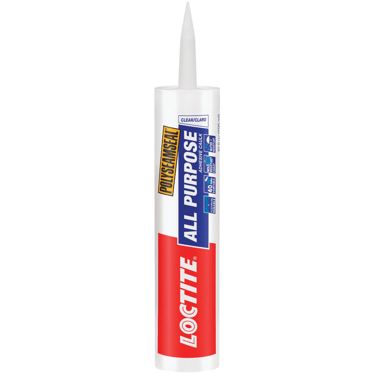 10OZ CLR ADHESIVE CAULK - 1700176 by Henkel Corporation