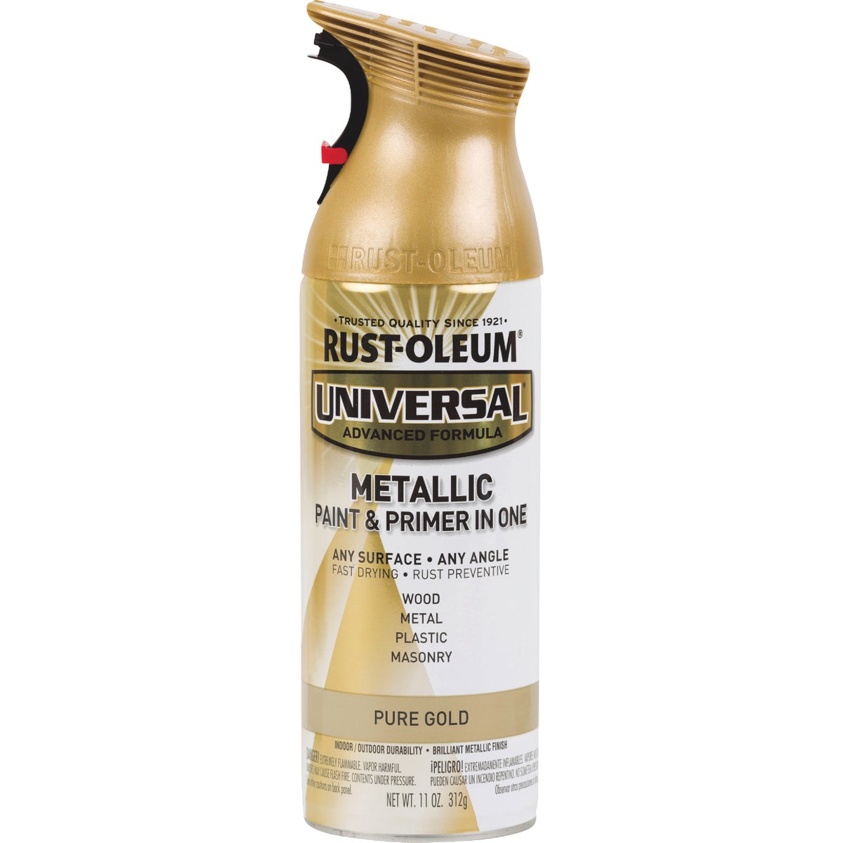 MTL GLD UNIV SPRAY PAINT - 245221 by Rustoleum