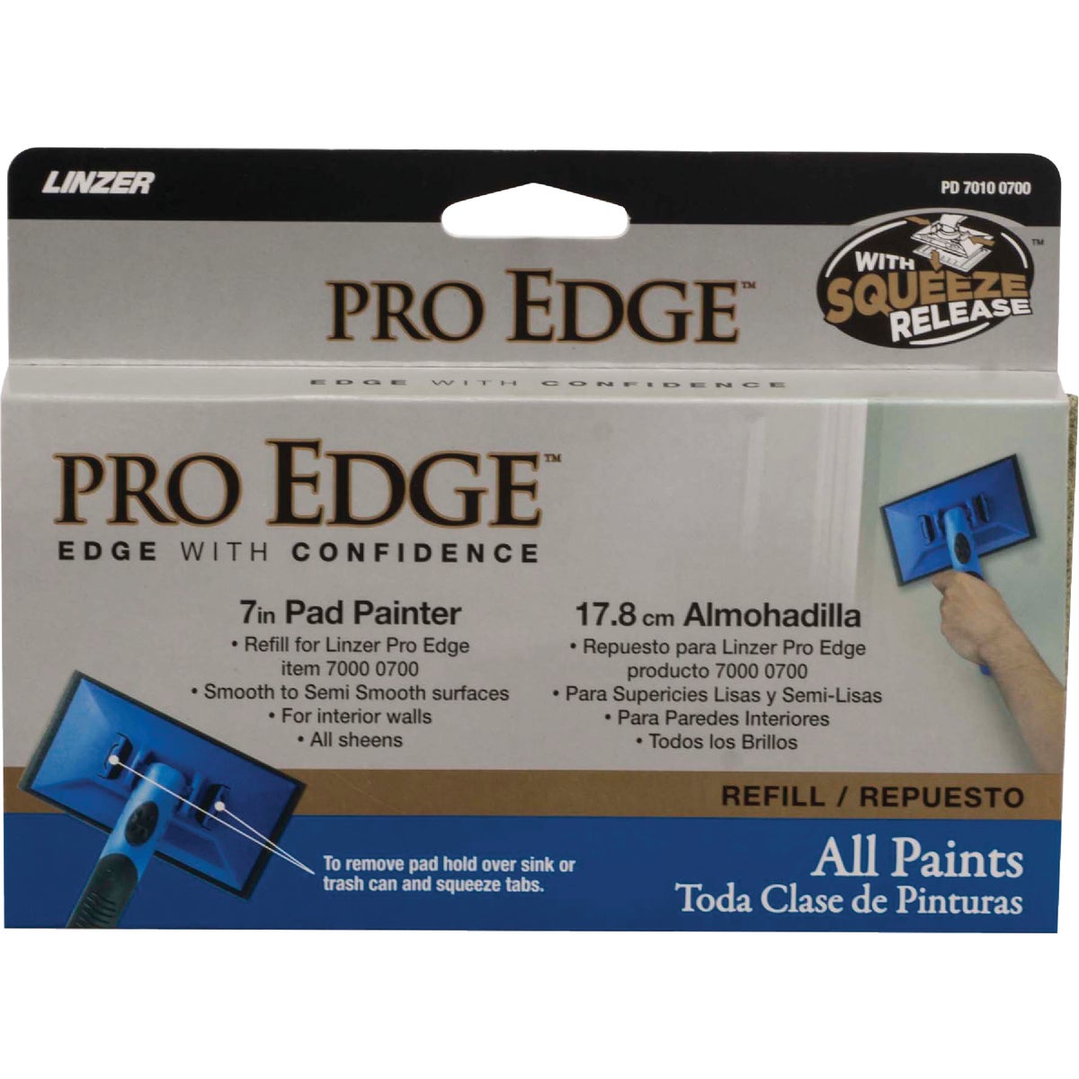 7" REPLACEMENT PAD - 00610C by Shur Line