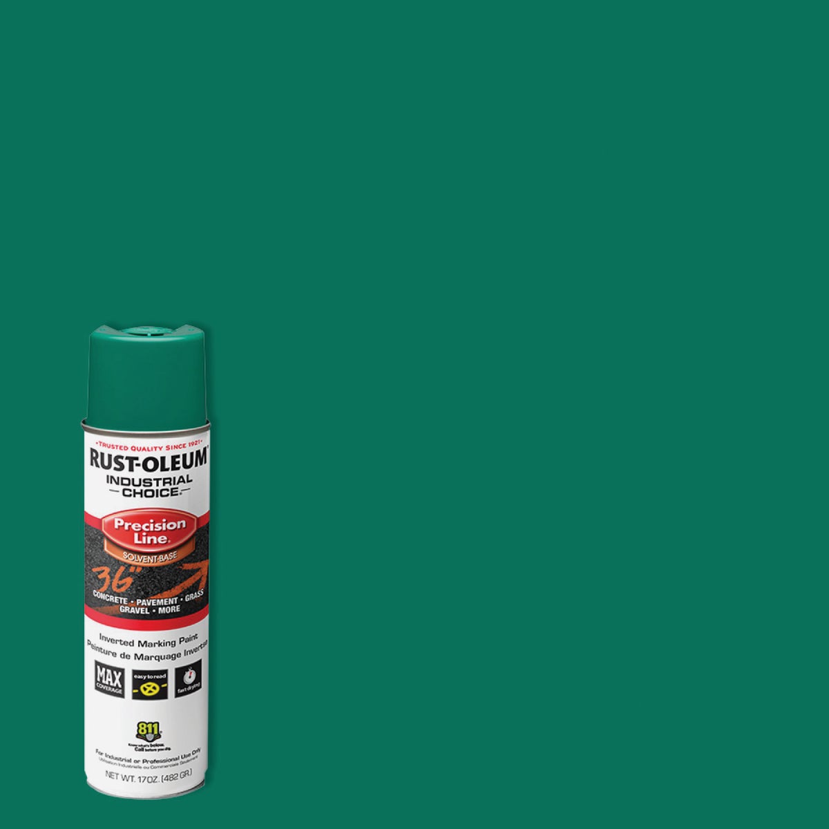 SAFE GREEN MARKING PAINT - 1634838 by Rustoleum