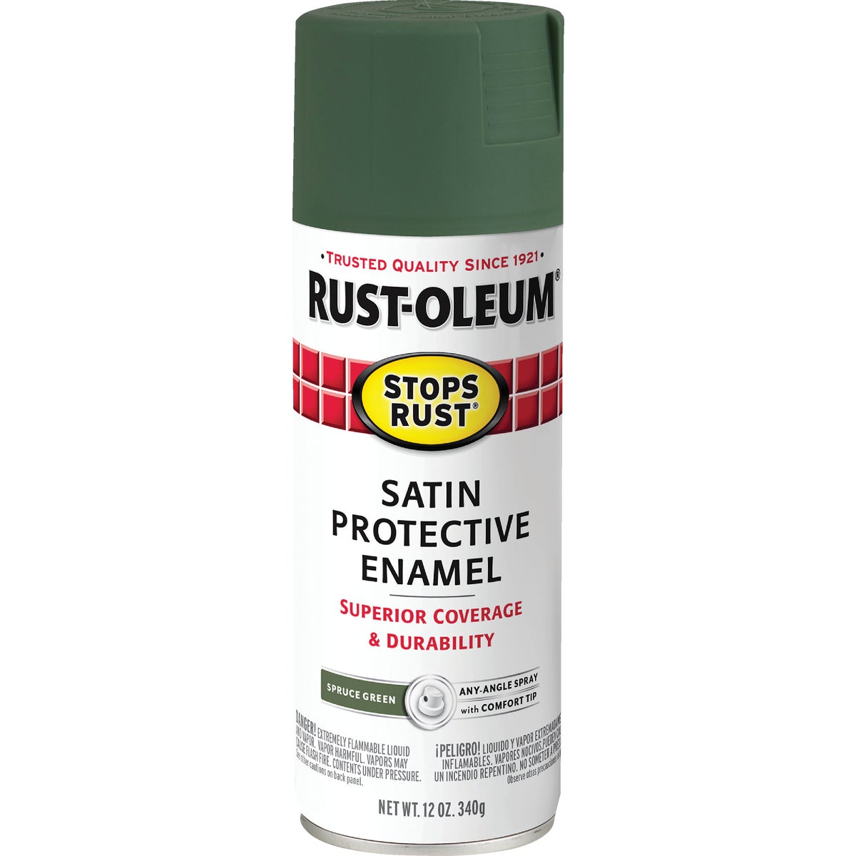 SAT SPRC GRN SPRAY PAINT - 7737-830 by Rustoleum