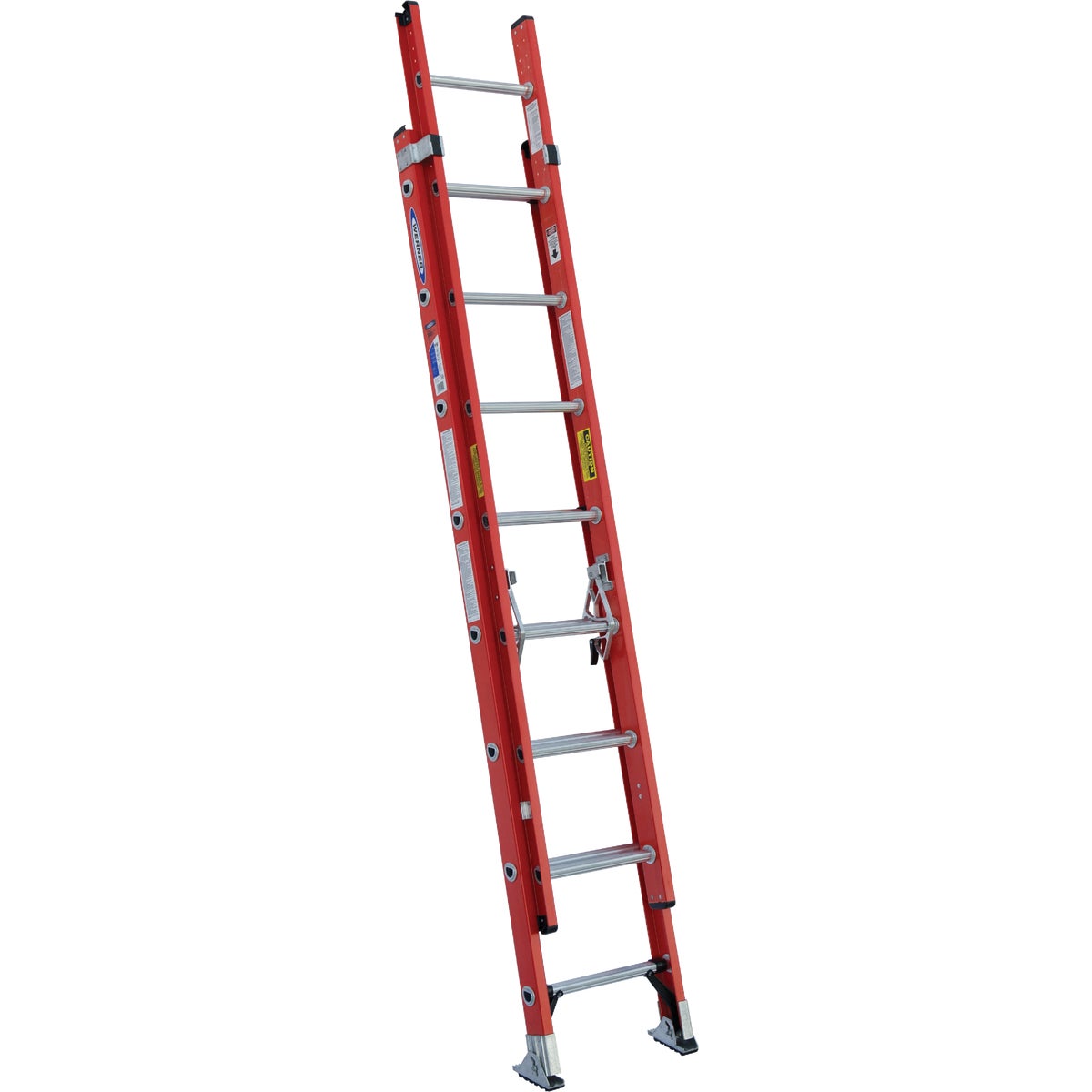 T-1A 16' FBGL EXT LADDER - D6216-2 by Werner Ladder