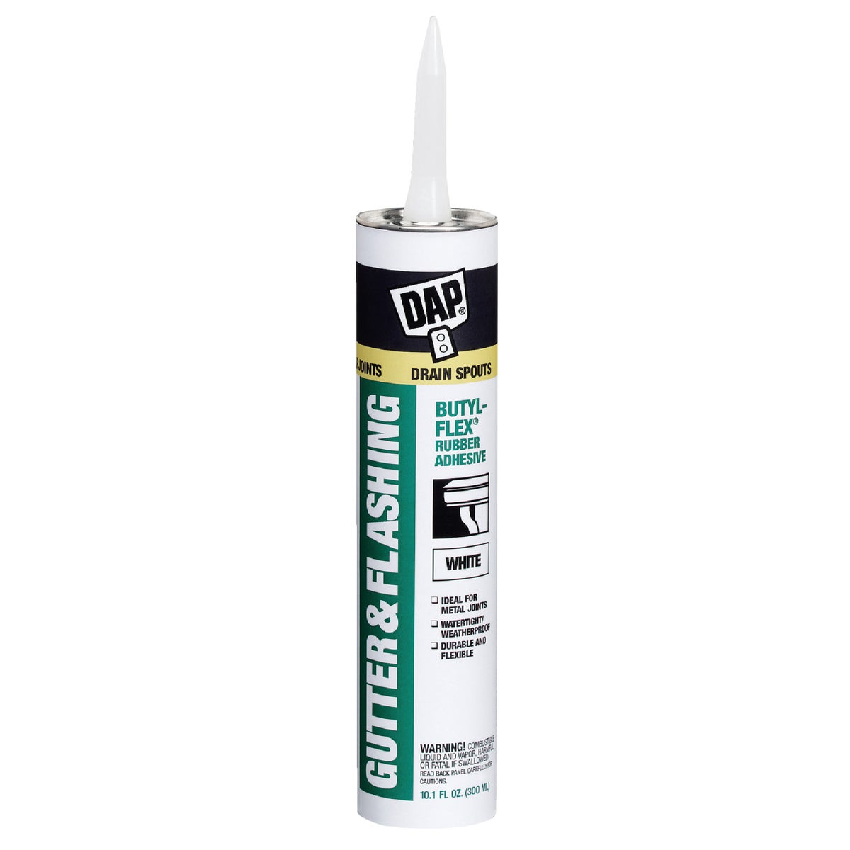 VOC WHITE GUTTER SEALANT - 27062 by Dap Inc